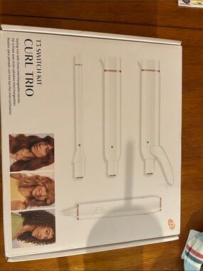 T3 Curl Trio Switch Kit White with Rose Gold Accents